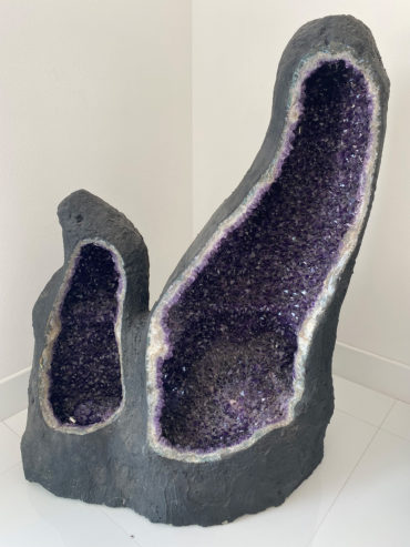 5 foot tall purple Amethyst crystal