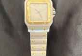 Cartier 1566 Santo’s Gold watch